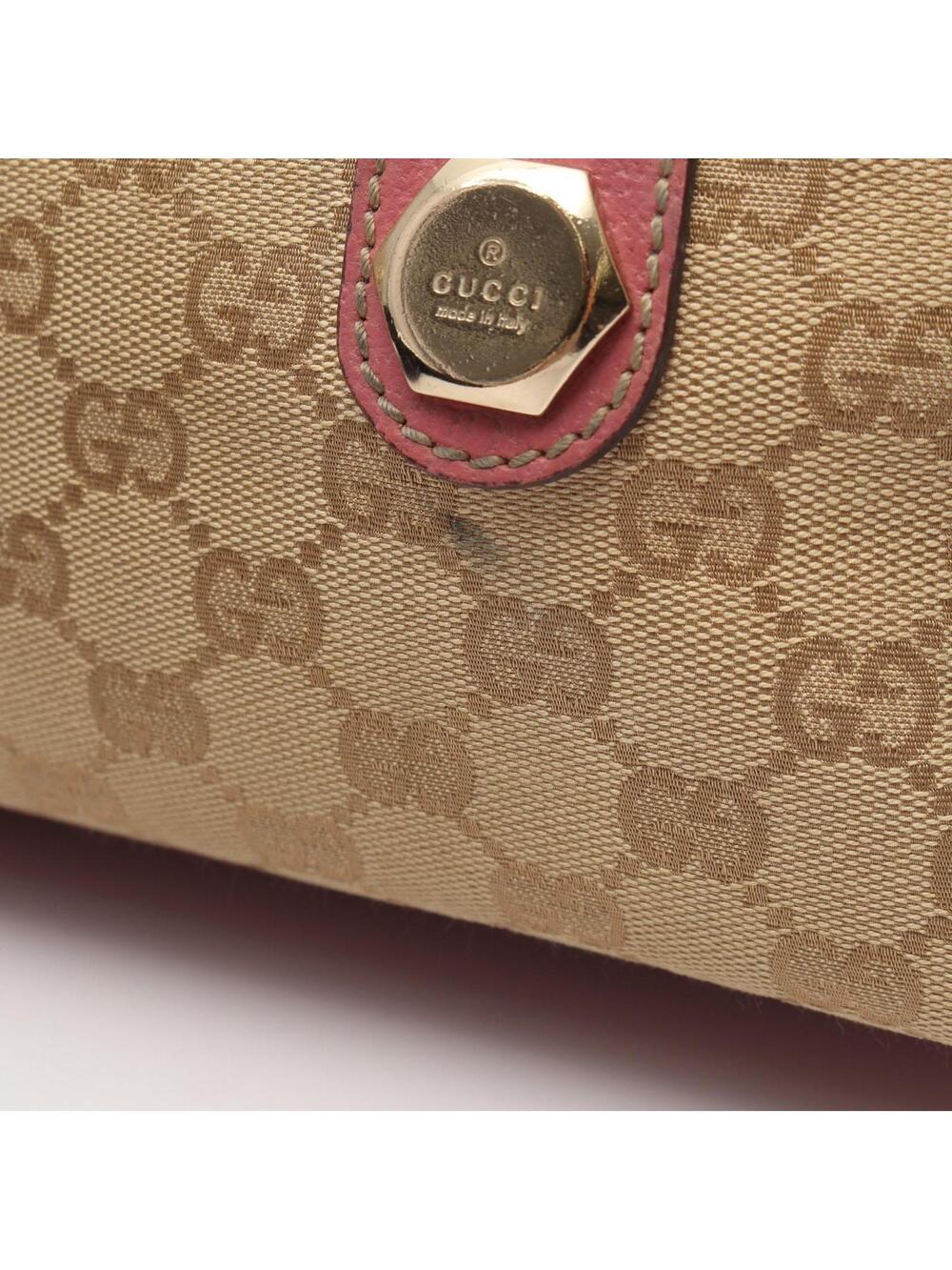 Gucci Gg Canvas Shoulder Handbag #297104G40B - Picture 11 of 12